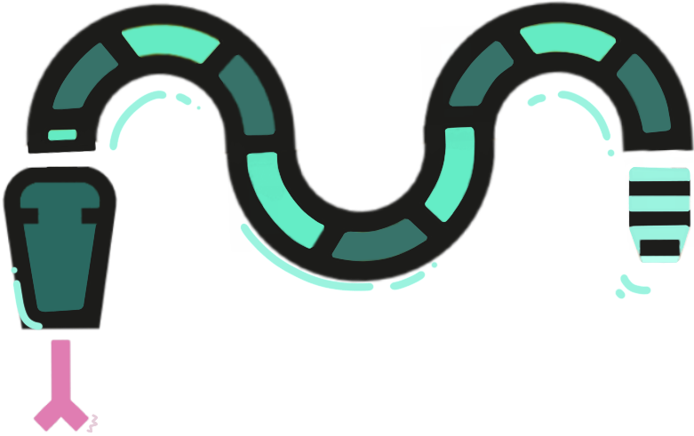 PythoMazov original logo, displaying a cartoonish snake.